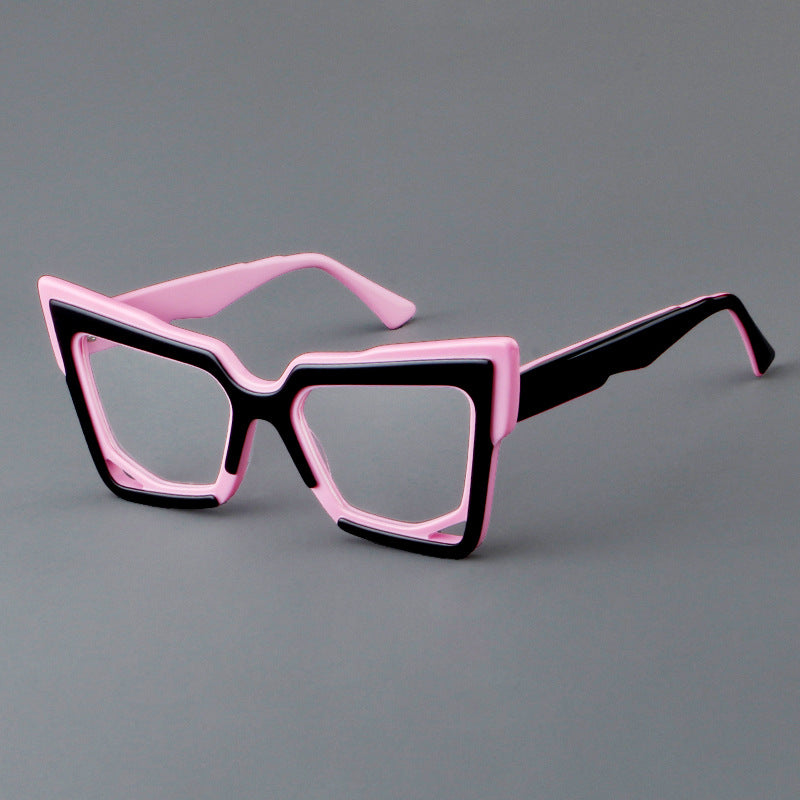 Plate glasses frame retro frame 23068