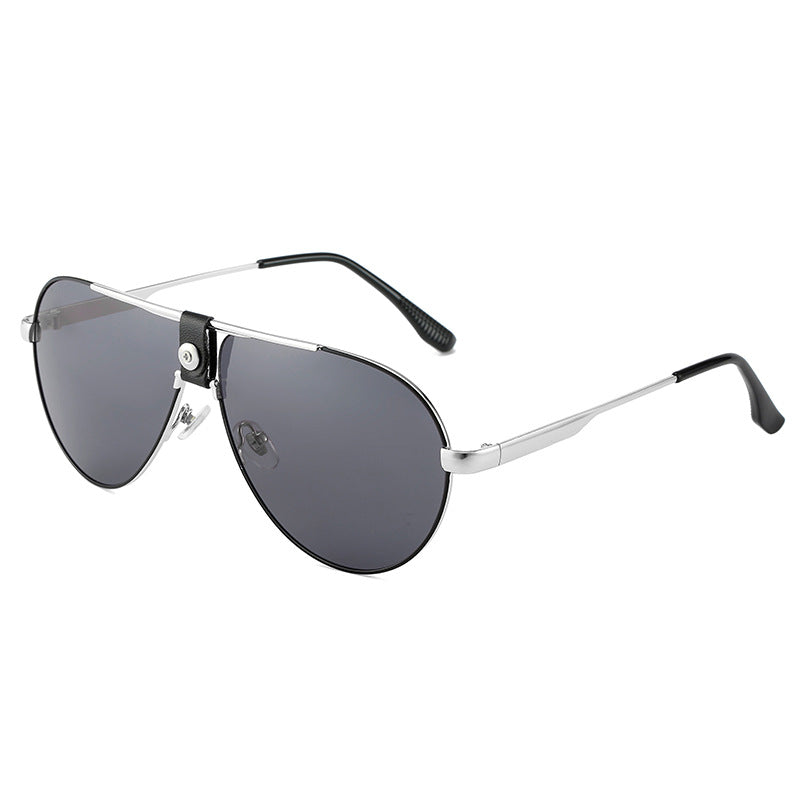 Leather cover beam sunset gradient toad glasses