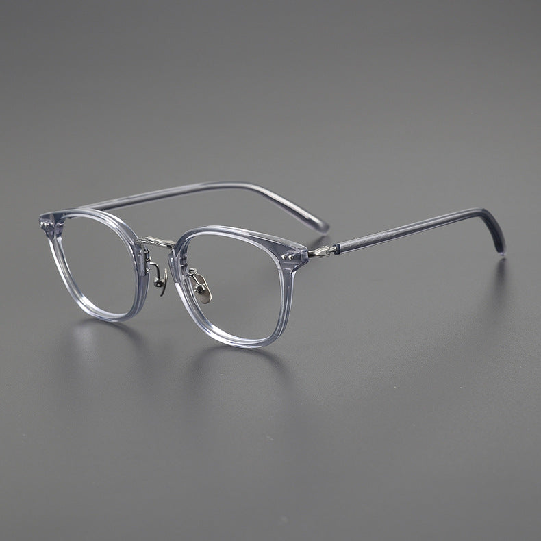 Retro Titanium Square Glasses Frame 9808