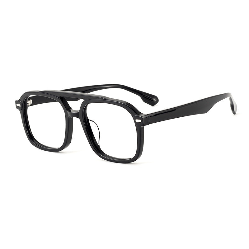 Retro Acetate Square Glasses Frames 8116