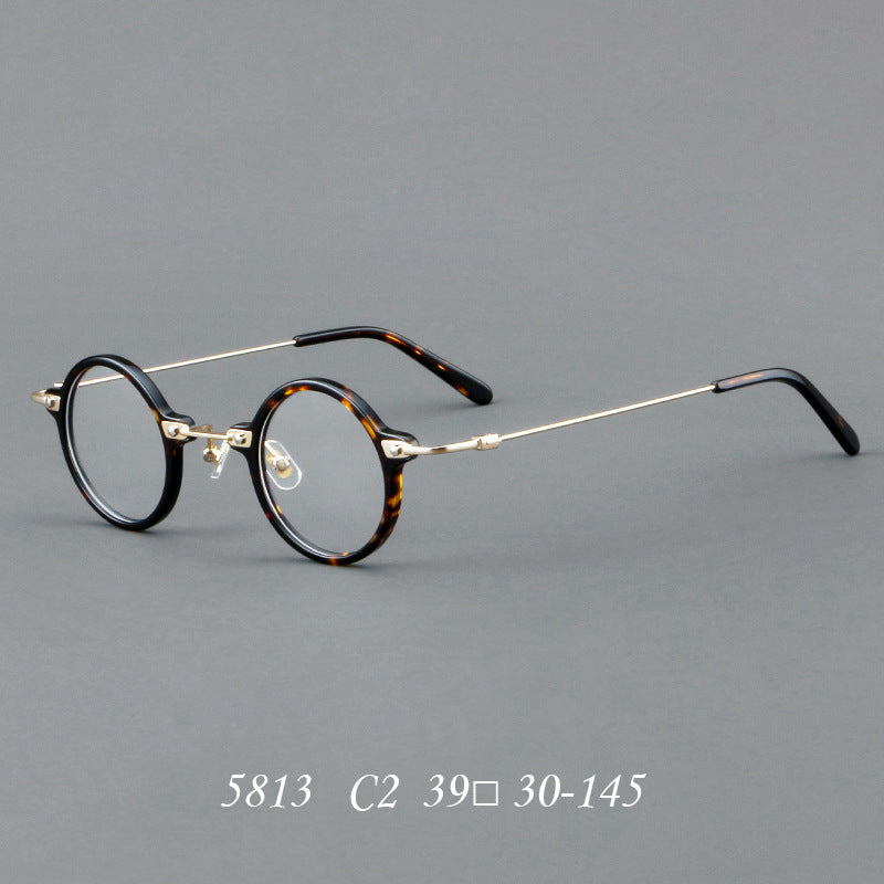 Botolf Vintage Round Acetate Glasses Frame