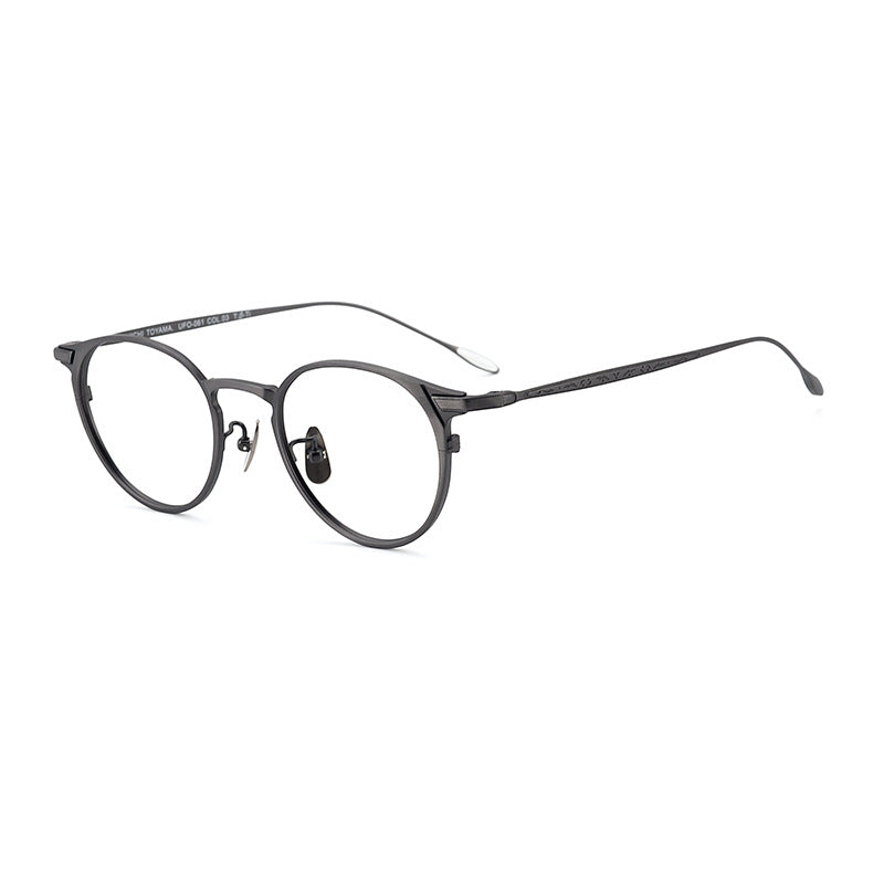 Titanium Vintage Round Eyeglasses Frames 2232