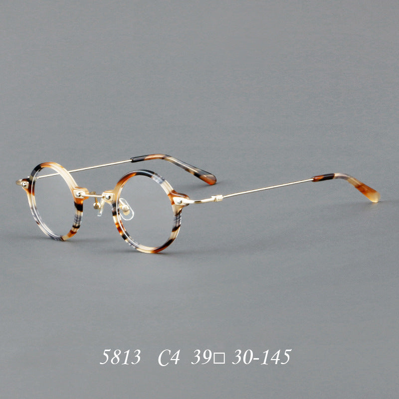 Botolf Vintage Round Acetate Glasses Frame