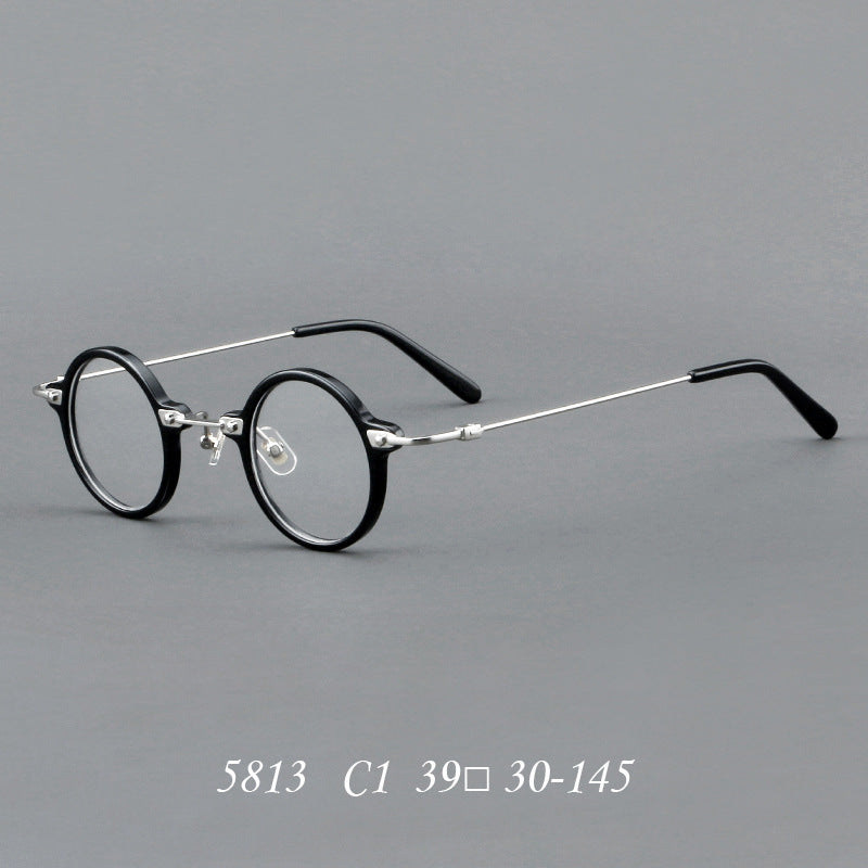 Botolf Vintage Round Acetate Glasses Frame