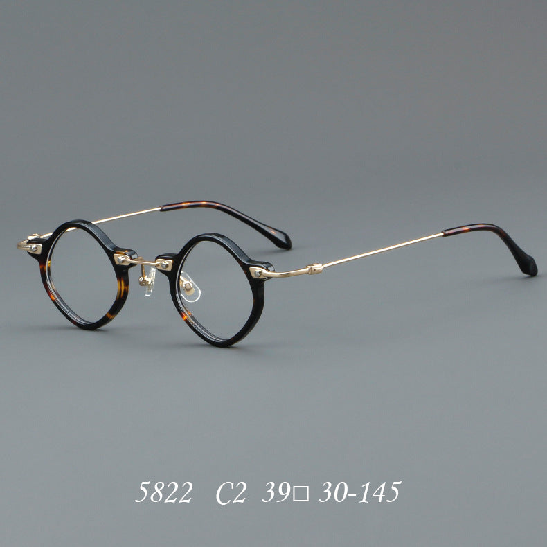Logan Retro Geometric Glasses Frame