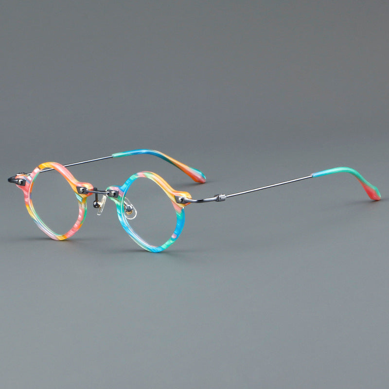 Logan Retro Geometric Glasses Frame