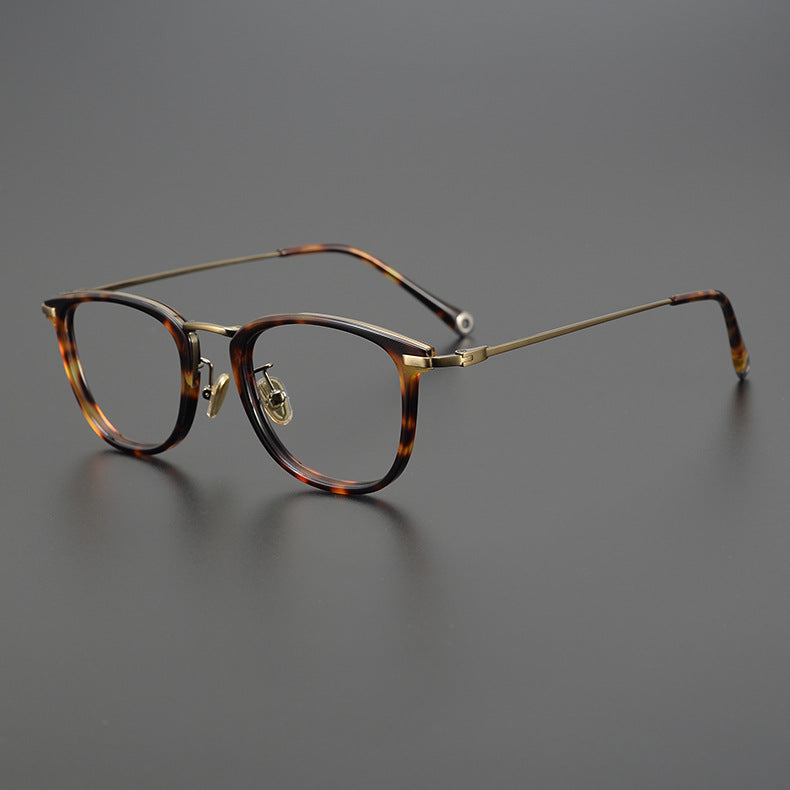 Roderick Titanium Vintage Square Eyeglasses Frames