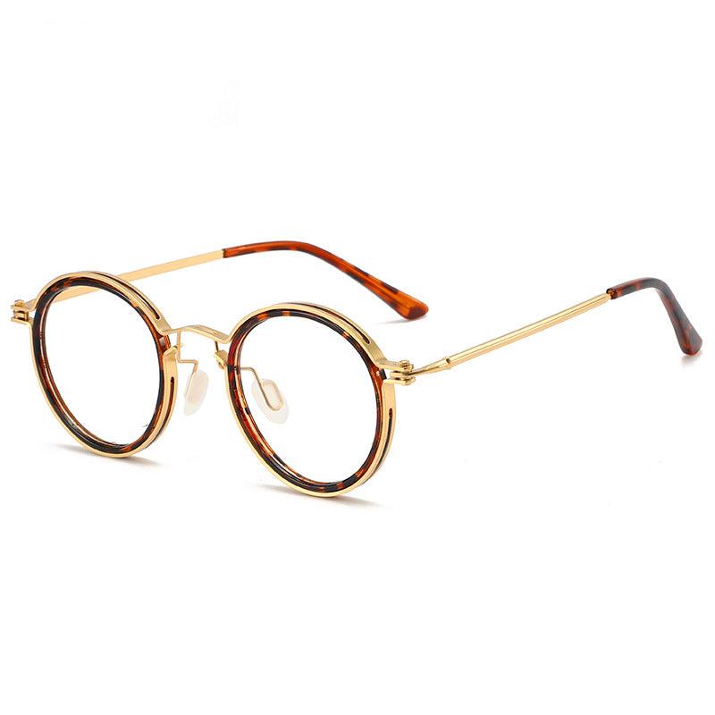 Kay Retro Round Optical Metal Glasses Frame
