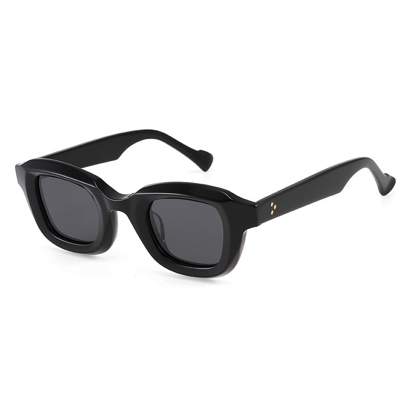 Square frame large frame sunglasses