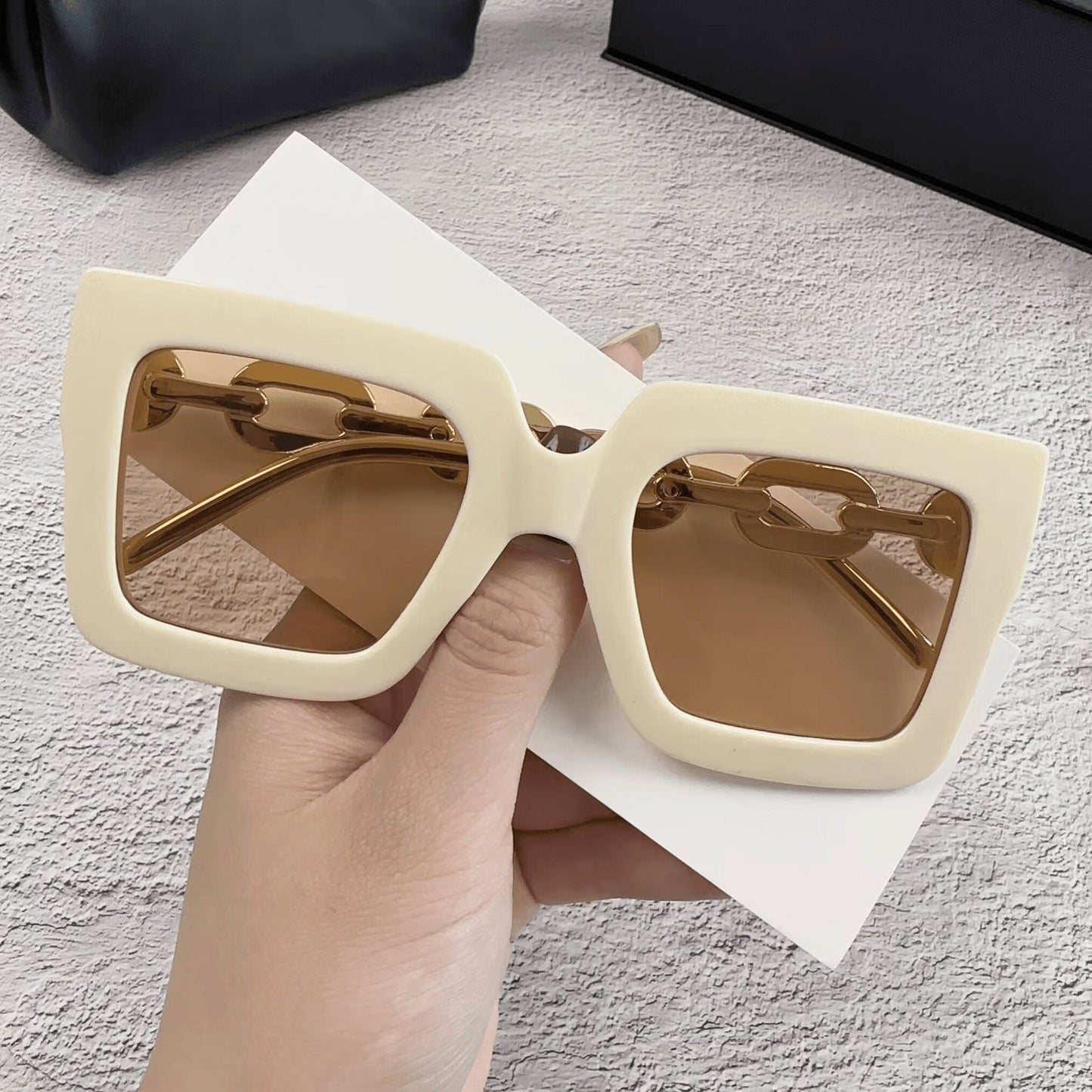 Luxurious Design Oversize Eyeglasses