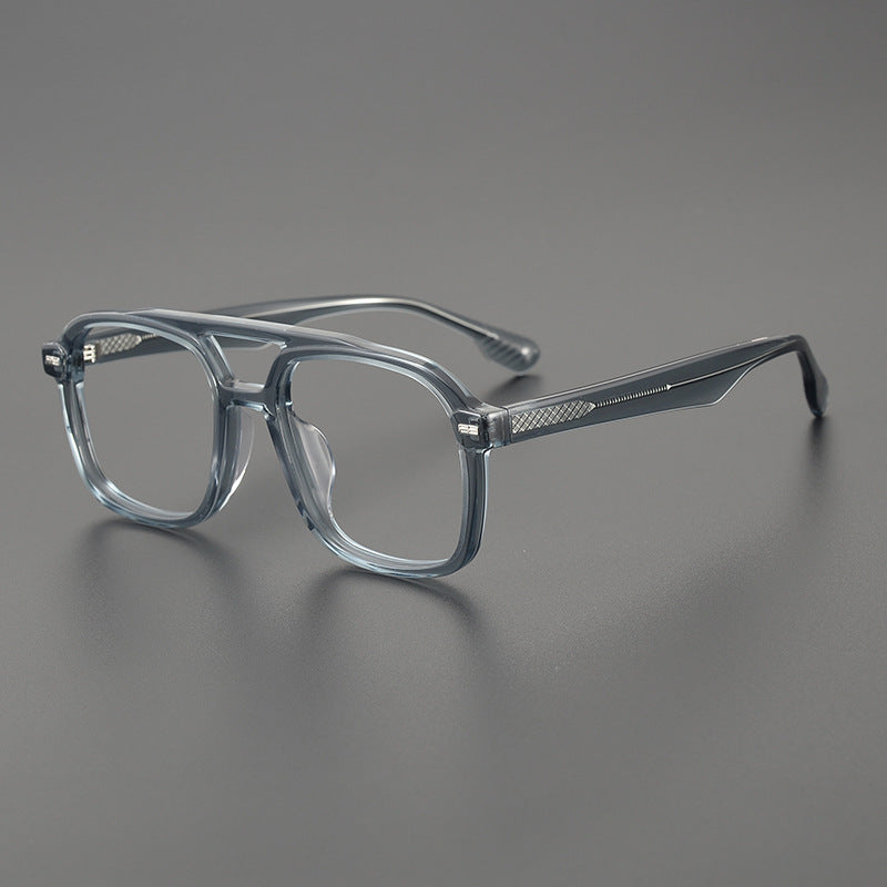 Retro Acetate Square Glasses Frames 8116