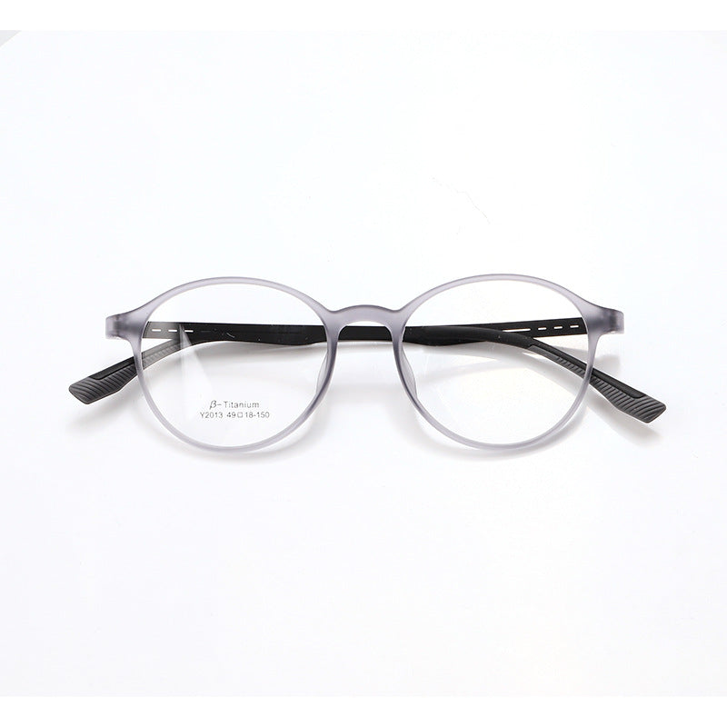 Titanium Vintage Oval Eyeglasses Frames 2013