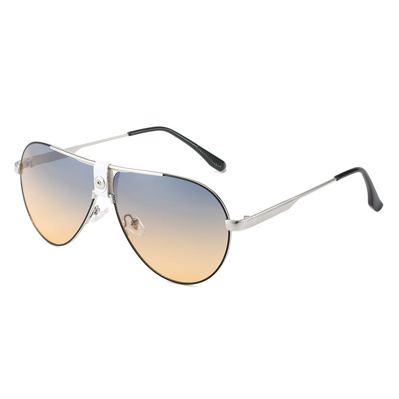 Leather cover beam sunset gradient toad glasses