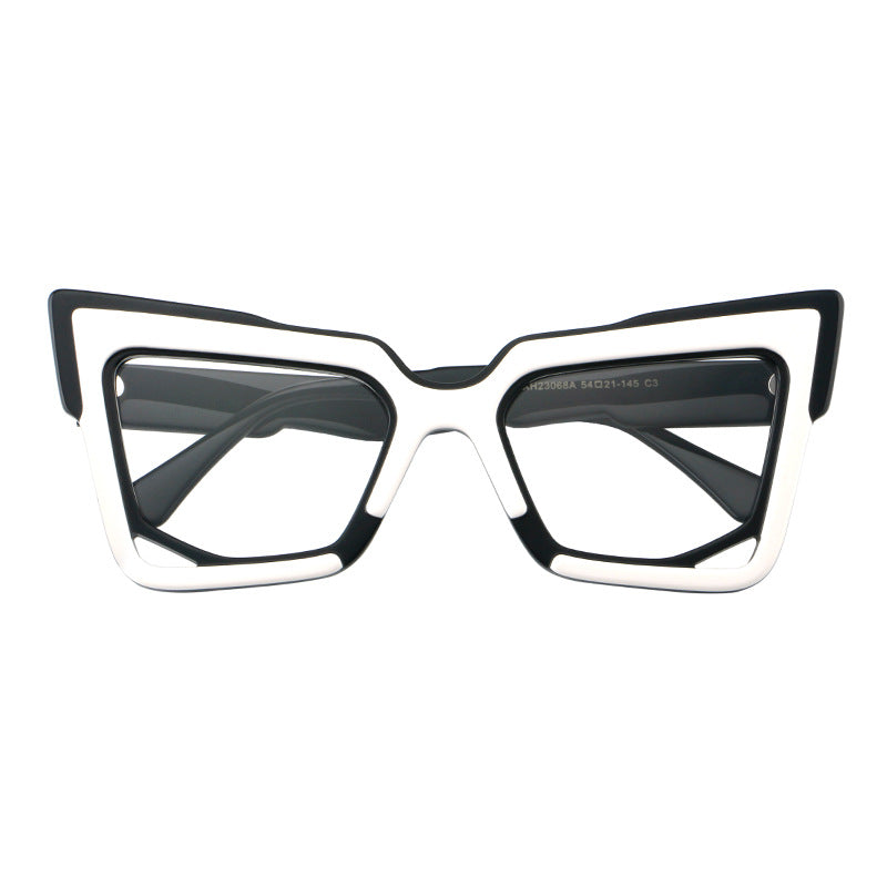 Plate glasses frame retro frame 23068