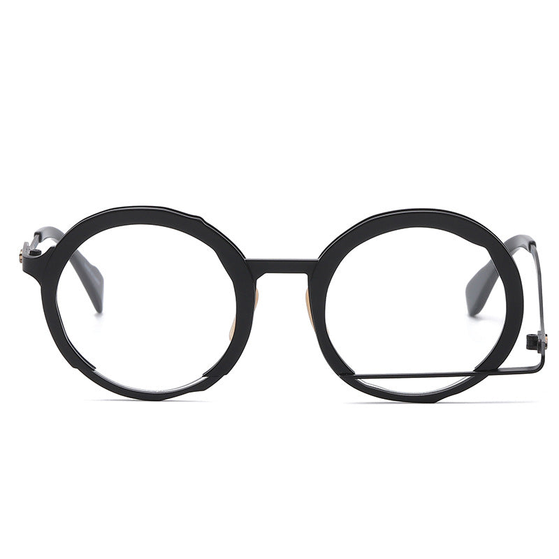 Titanium Vintage Round Eyeglasses Frames MM0034