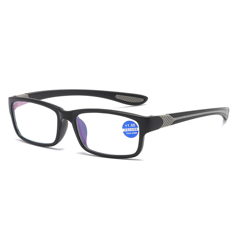 Two-color frame sports reading glasses