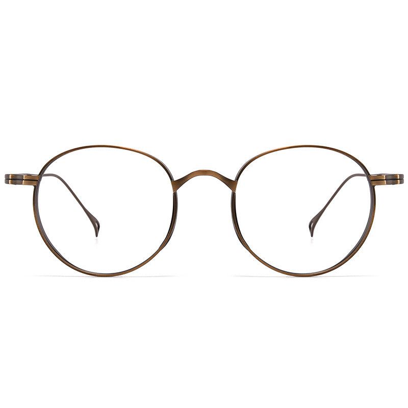 Kylar Titanium Vintage Round Eyeglasses Frames