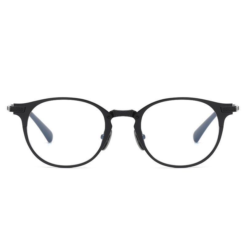 Retro Oval Titanium Ultra-Light Glasses Frame