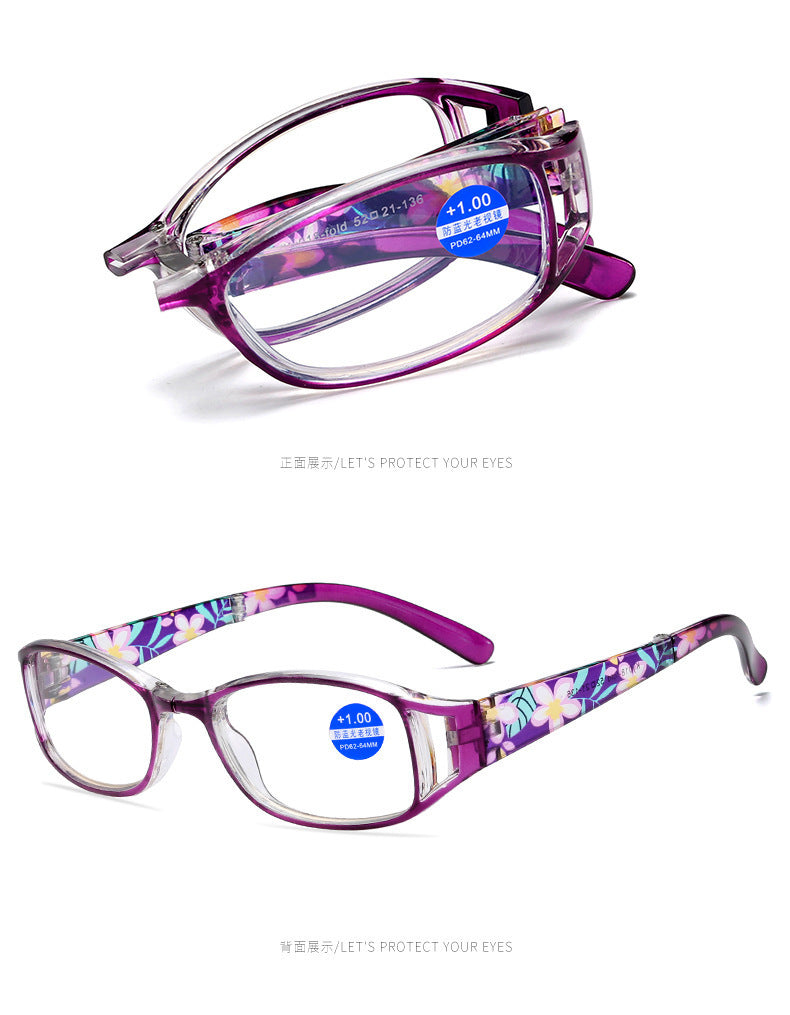 Folding Blue Light Blocking Reading Glasses