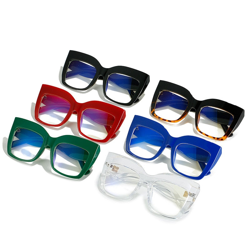 Anti Blue Light Glasses Big Square Eyewear