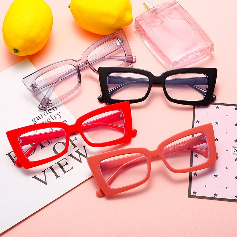Optics Cat Eye Prescription Myopia Glasses Frames