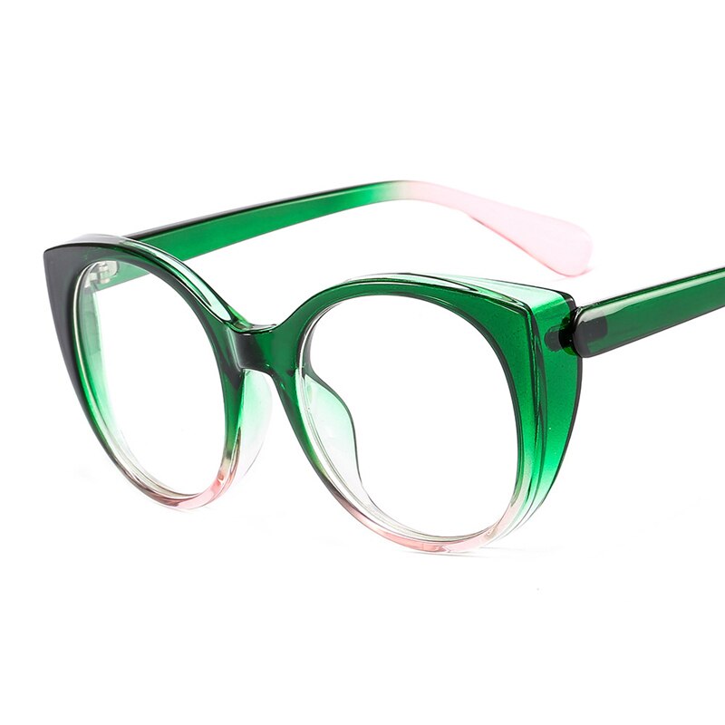 Oversized Cat Eye Optical Glasses