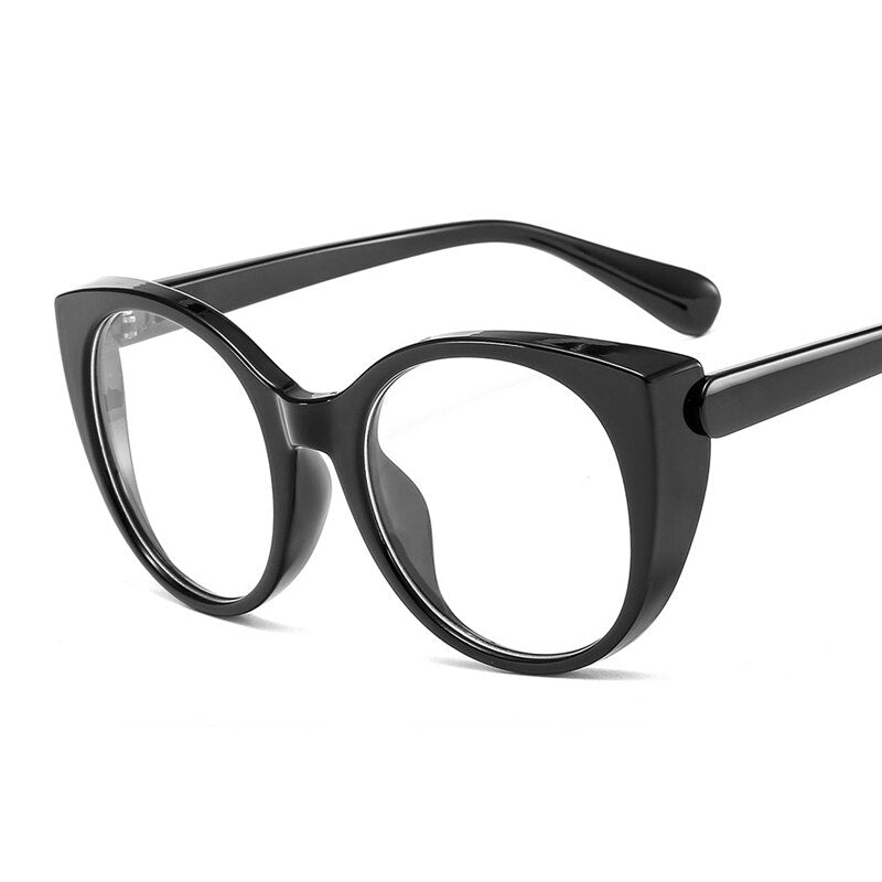 Oversized Cat Eye Optical Glasses