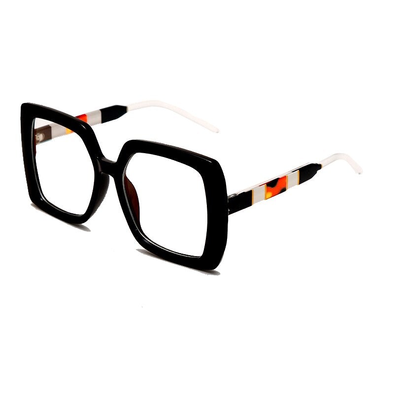 Oversized Square Transparent Glasses