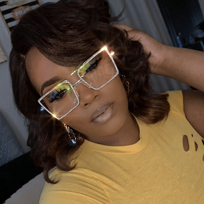 Rhinestone Glasses