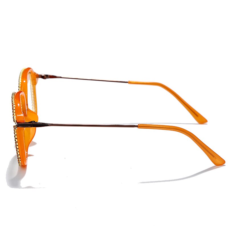 Luxury Rhinestone Frame Anti Blue Light Glasses