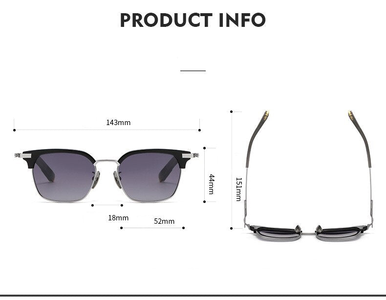 Titanium Acetate Polarized Sunglasses