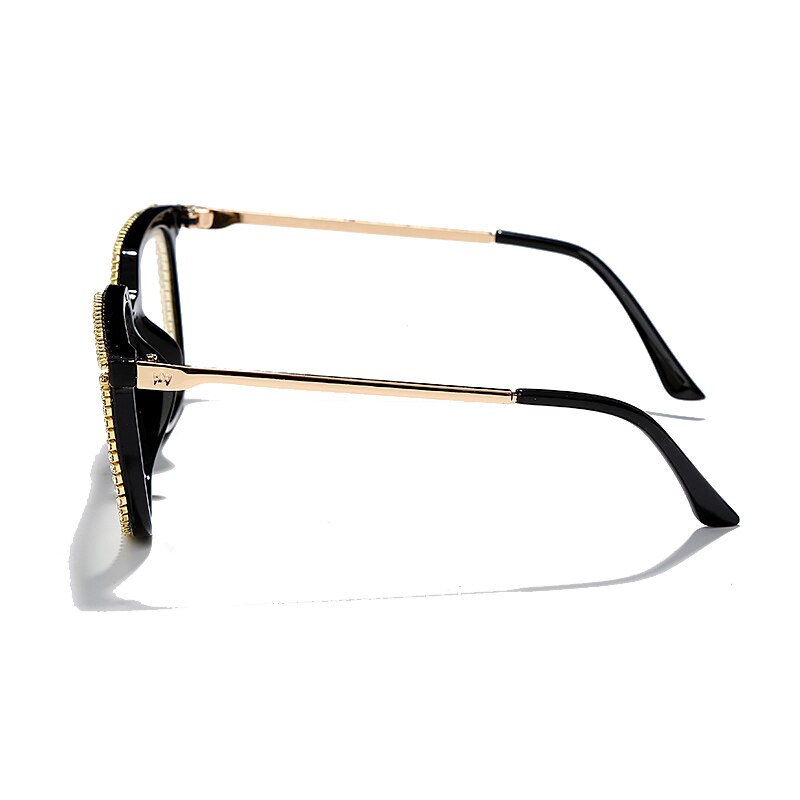 Luxury Rhinestone Frame Anti Blue Light Glasses