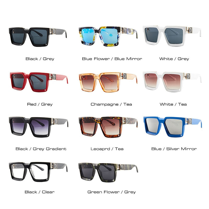 Oversize Square Sunglasses