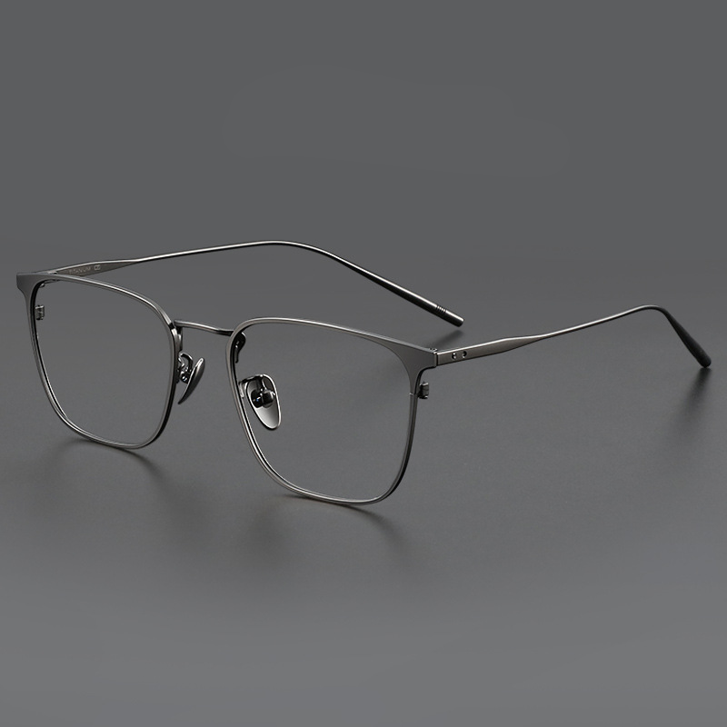 Ultra-light steel titanium anti-blue light flat mirror