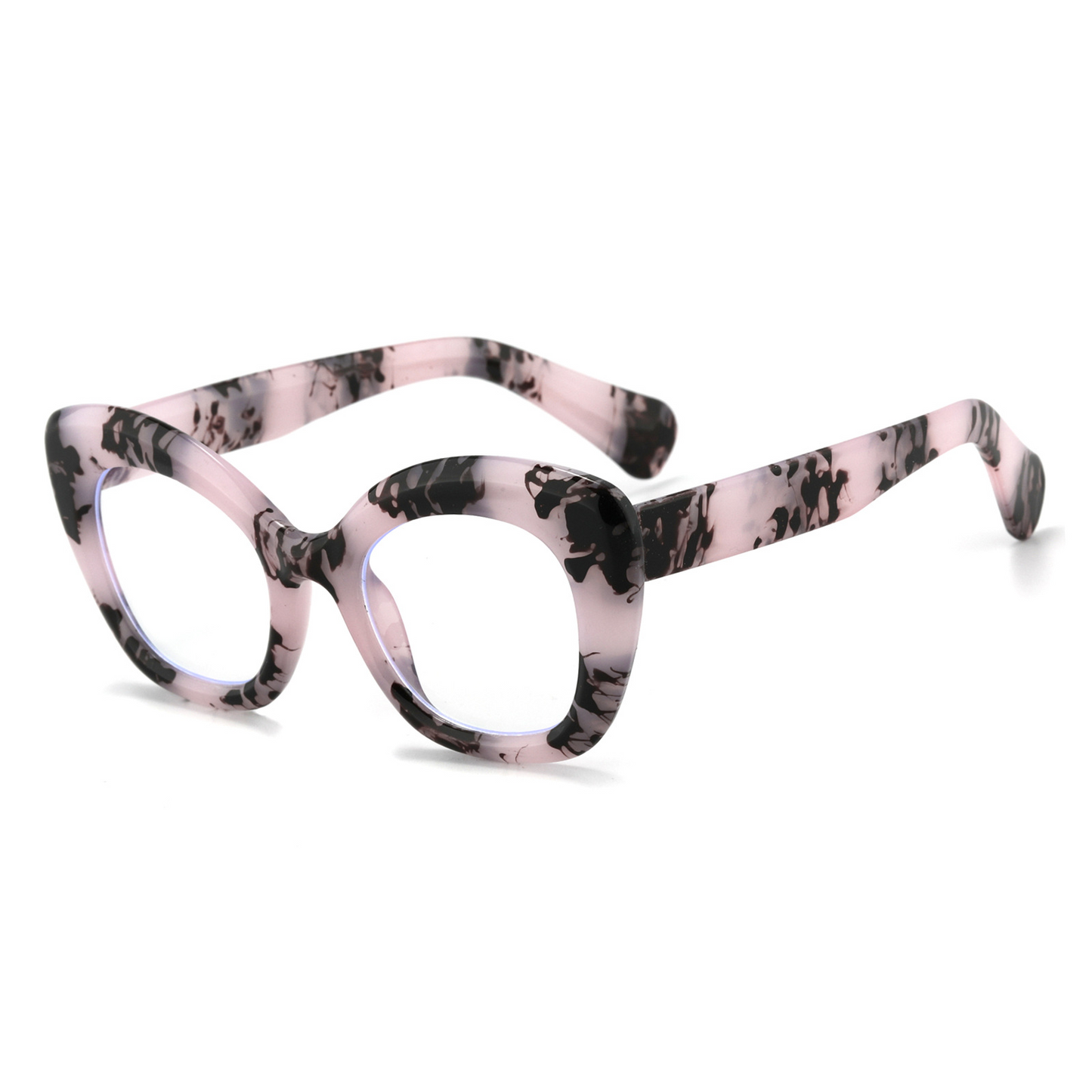 Retro anti-blue light reading glasses