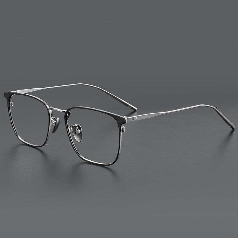 Ultra-light steel titanium anti-blue light flat mirror