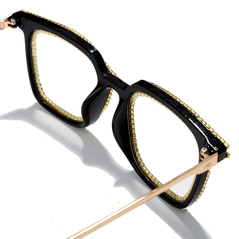Luxury Rhinestone Frame Anti Blue Light Glasses