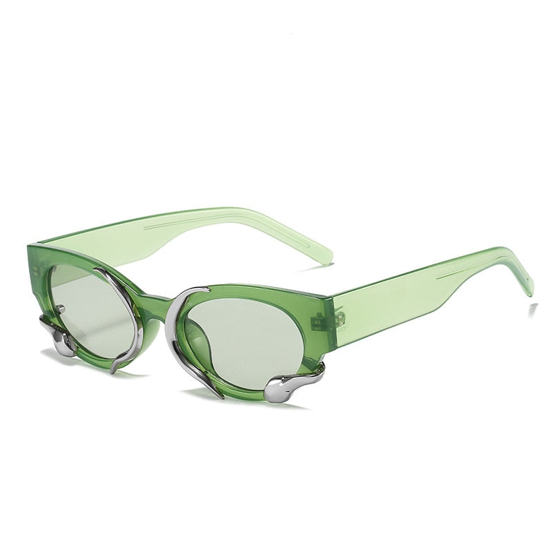 Steampunk Rectangle Sunglasses