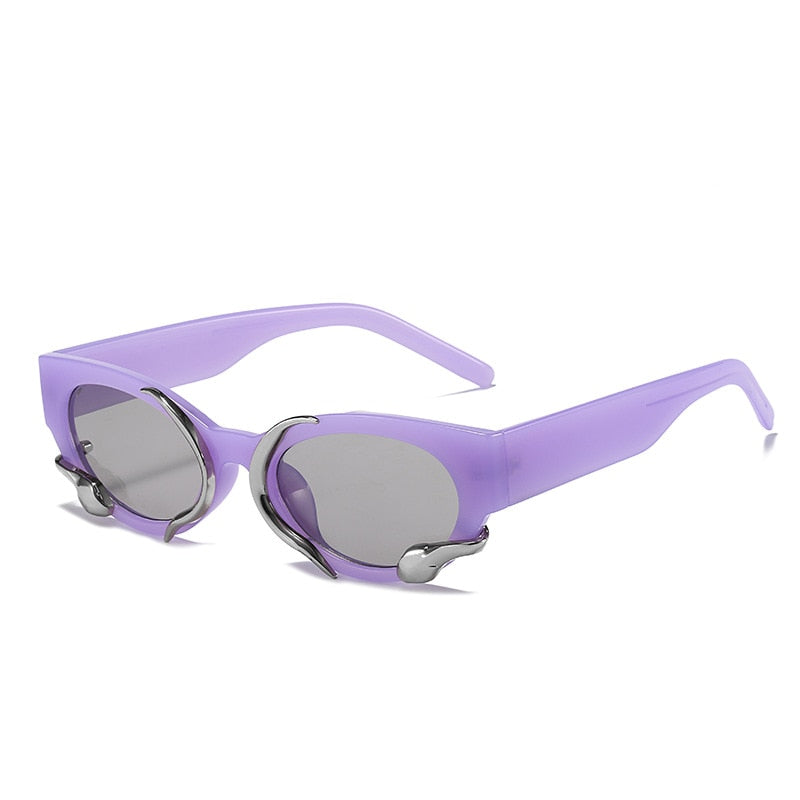 Steampunk Rectangle Sunglasses