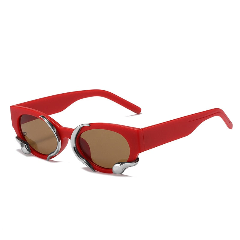 Steampunk Rectangle Sunglasses
