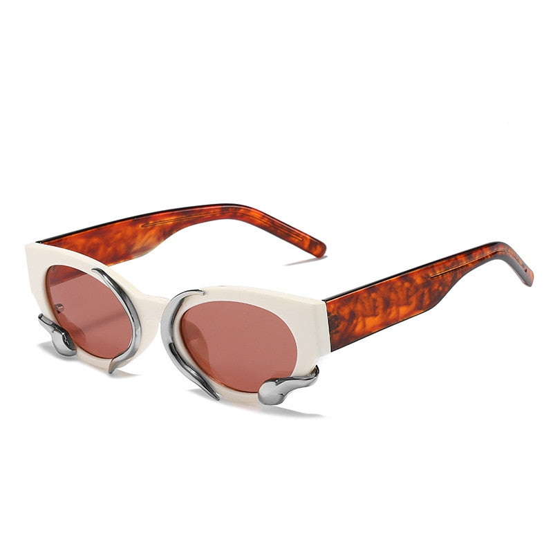 Steampunk Rectangle Sunglasses