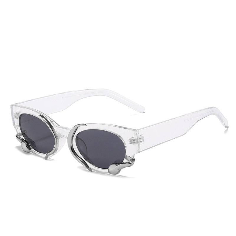 Steampunk Rectangle Sunglasses