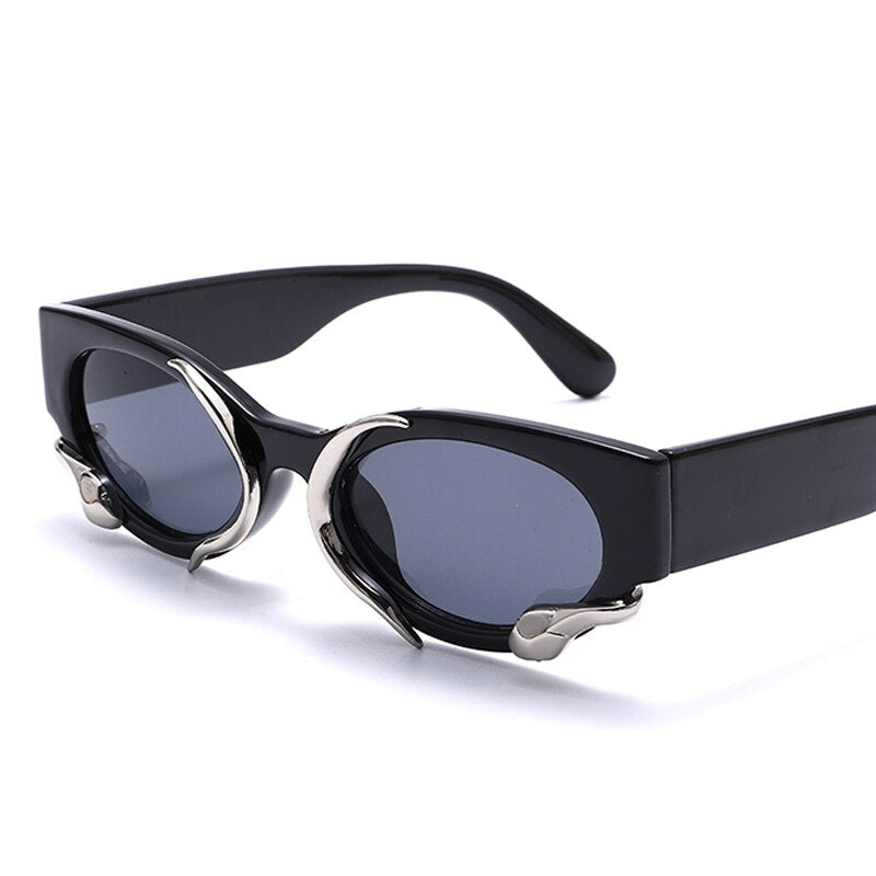 Steampunk Rectangle Sunglasses