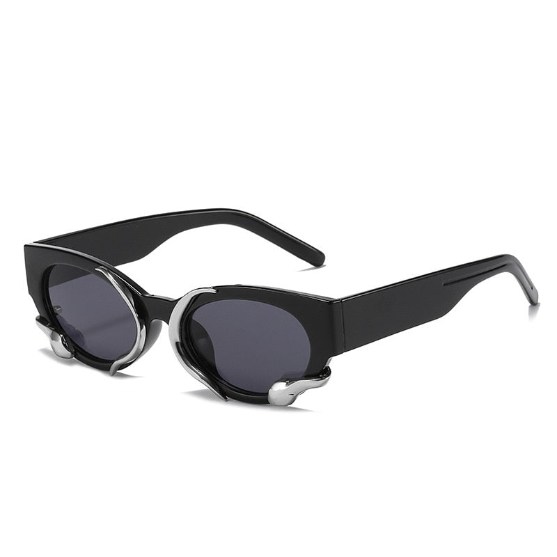 Steampunk Rectangle Sunglasses
