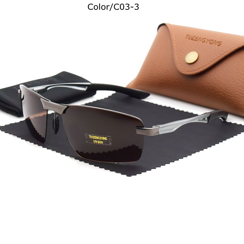Aluminum Magnesium Driving Glasses