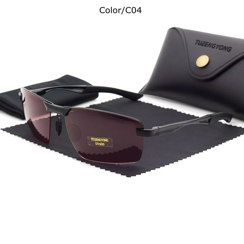 Aluminum Magnesium Driving Glasses