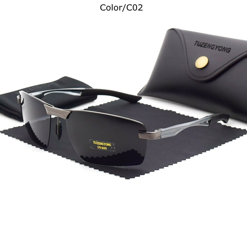 Aluminum Magnesium Driving Glasses