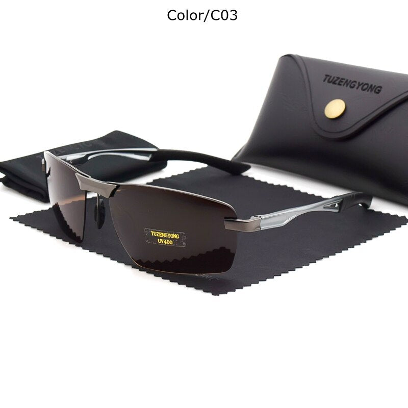 Aluminum Magnesium Driving Glasses