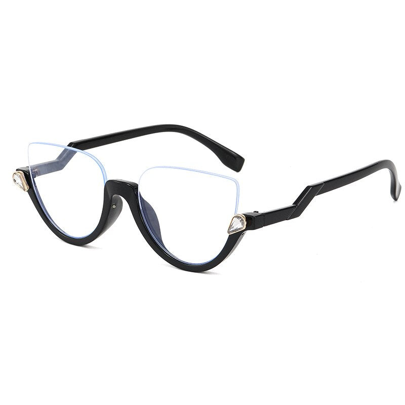 Transparent Cat Eye Prescription Glasses