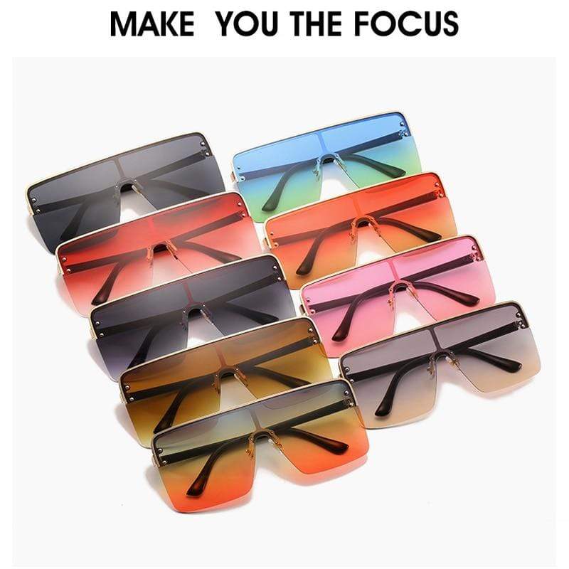 Oversize Gradient Sunglasses